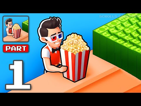 Gameplay Walkthrough Part 1 - Expanding My Cinema Business (iOS, Android) - YouTube