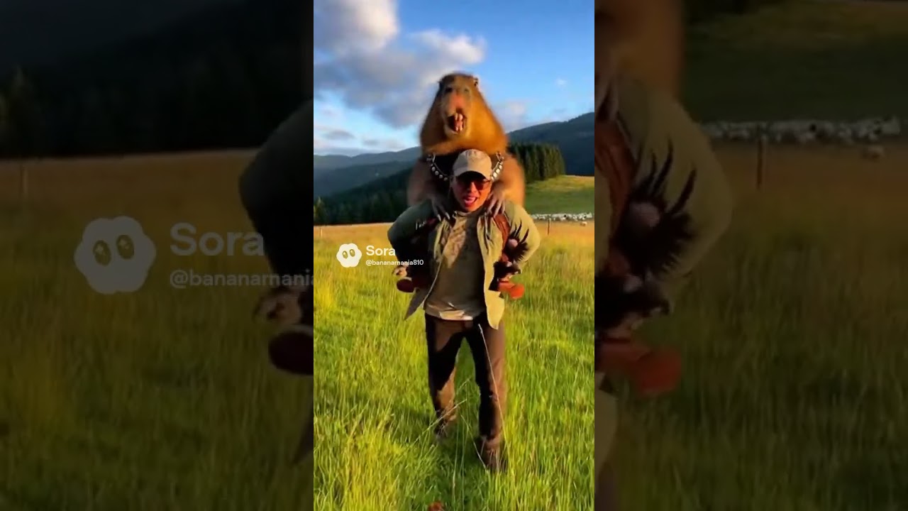 Capybara #brainrot #sora2 #memes