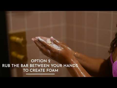 Wondr shampoo bar: how to use