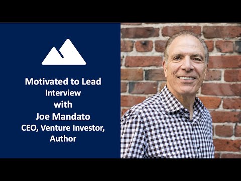 Episode 168: Joe Mandato, CEO, Venture Investor, Author