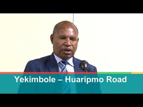 Yekimbole – Huaripmo Road