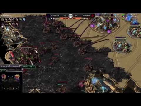 AHGL Qualcomm vs Adobe Game 2 - Season 4 B-League Playoffs Semifinals - Starcraft 2