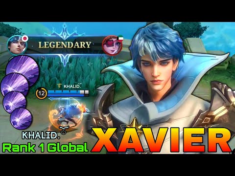 Deadly Ultimate Beam Xavier Legendary - Top 1 Global Xavier by ᴋʜᴀʟɪᴅ.ོ - Mobile Legends