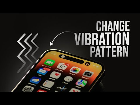How to Change Vibration Pattern on iPhone (tutorial)