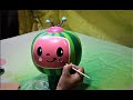 Molding Cocomelon Logo In Fiberglass Material DIY Cocomelon Logo For Home Décor Sadguru FRP