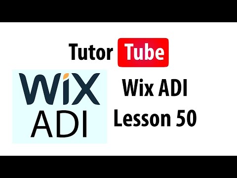 Wix ADI Tutorial Lesson 1 Signing Up and Choosing Layout