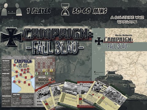 Campaign Fall Blau - How to Play