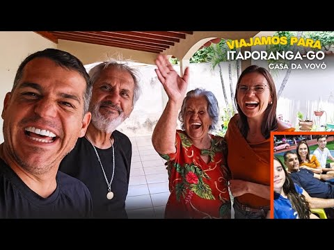  FOMOS PARA ITAPURANGA-GO, VISITAR MINHA VÓ DE 92 ANOS