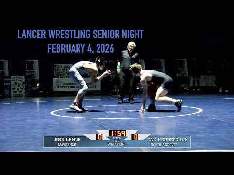 Varsity Wrestling vs North Andover 2026 thumbnail