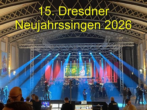 15. Dresdner Neujahrssingen 2026  im  Alten Schlachthof  -  das Freitagspublikum