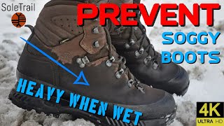 Waterproof Your Leather Boots With Wax - No More Wet Feet On The Trail