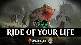 The ultimate challenge in Magic - saddle this frog