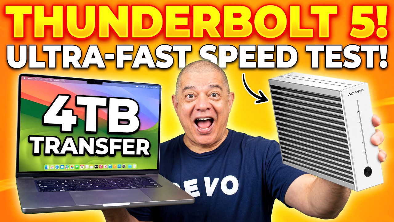I Finally Broke Thunderbolt 5 Storage…