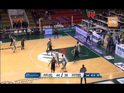 Sidigas Avellino - Telenet Oostende, gli highlights