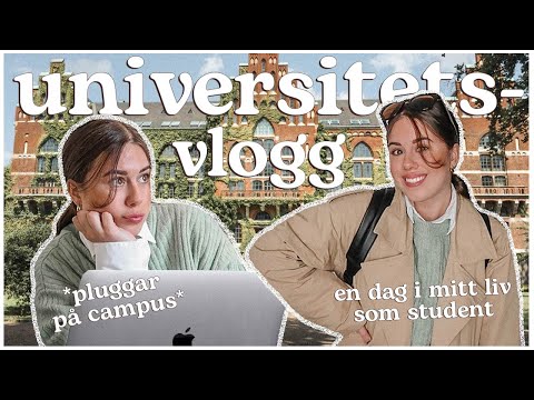 UNIVERSITETSVLOGG #5 | en dag i mitt liv som student