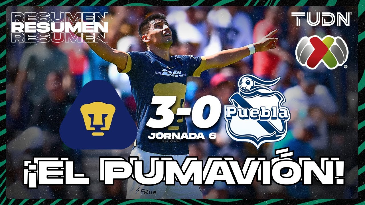 Pumas UNAM vs Puebla highlights