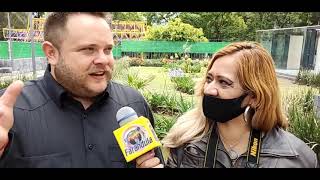 Entrevista con Rodrigo de la Cadena desde la inauguración de la plaza Armando Manzanero .
