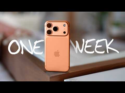 Living With the iPhone 17 Pro/Max for 1 Week – My Honest Review