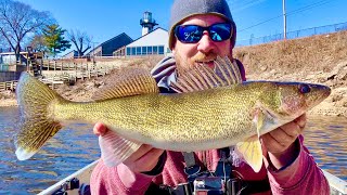 Catching a LIMIT of Walleye in Wisconsin for the LAST TIME!