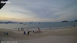 Camera ao vivo Cachoeira do bom Jesus - Final de tarde de 06/03/2026