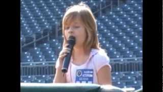 Jackie Evancho March 9, 2010 Pittsburgh Pirates Audition