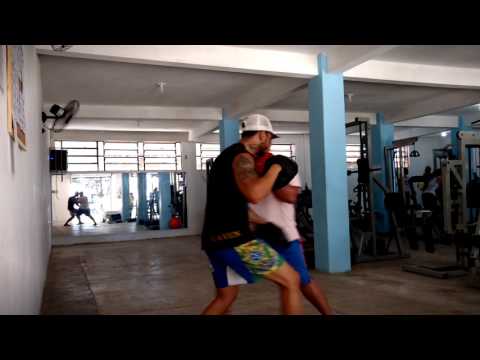 Treino de boxe com Danusio Vasconcelos