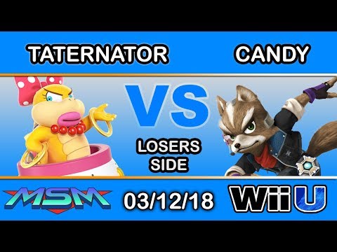 MSM 137 - Taternator (Wendy) Vs. Candy (Fox) Losers Side - Smash 4
