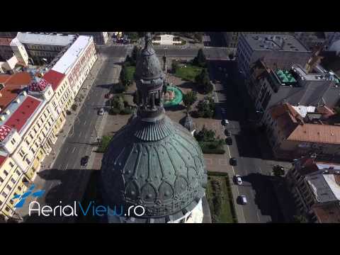 Filmare aeriana cu drona - Cluj, Piata Avram Iancu