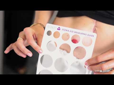 Het nauwkeurig knippen van uw huidplak