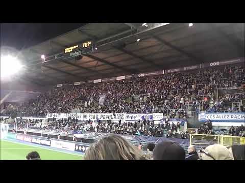 RC Strasbourg - Angers SCO : (9) Dans les gradins ... UB90/KCB/VG 2022/2023 CDF 32e de Finale
