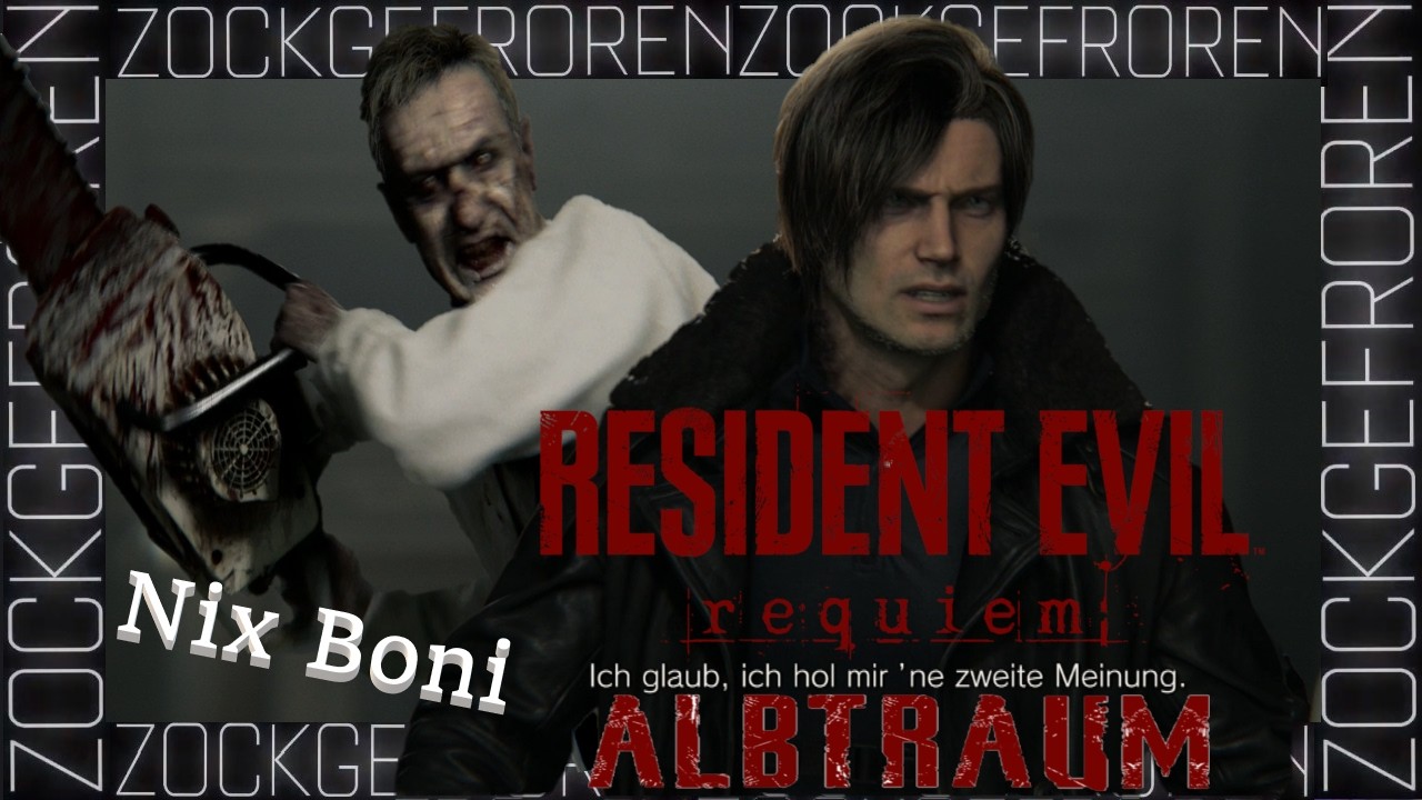 Resident Evil REQUIEM auf ALBTRAUM! [ INSANITY ] | OHNE BONI! - Typisch Kassenbehandlung! #003