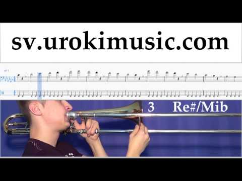 Lär Dig Spela Trombon Charlie Puth - Attention Tabs Nybörjare Del 1 övningar um-i492