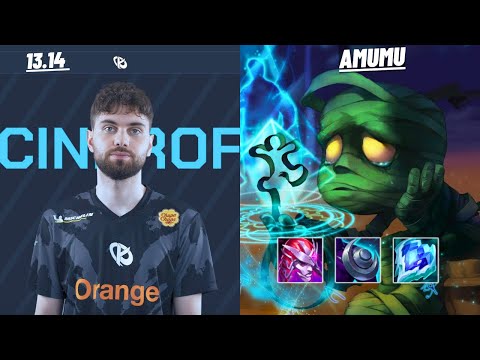 KC CINKROF: AMUMU VS KAYN (JGL) - EUW DIAMANT - PATCH 13.14