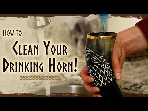 How to Take Care of Your Drinking Horn | Medieval Collectibles