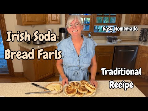 Irish Soda Bread Farls Recipe Traditional Easy No-Yeast Skillet Bread