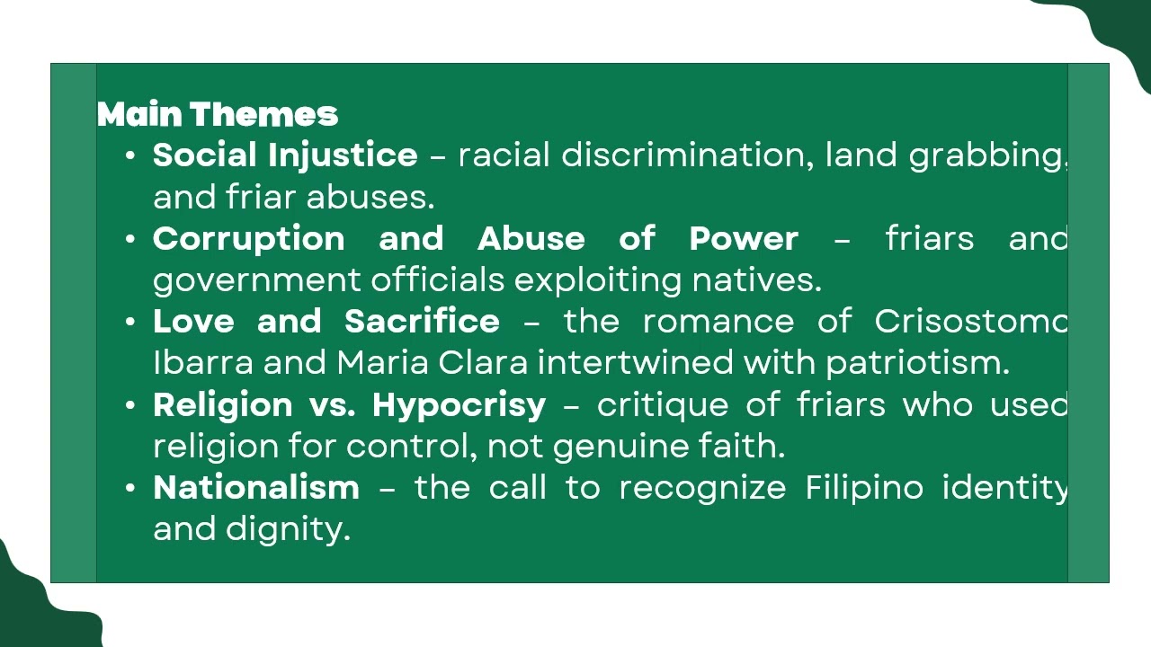 The Life and Works of Rizal || Noli Me Tangere Overview