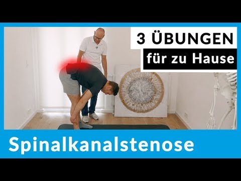Spinal canal stenosis - 3 exercises for at home (immediately applicable)