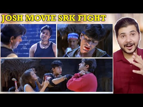 Shahrukh Khan & Sharad Kapoor Epic Fight Scene REACTION | Josh