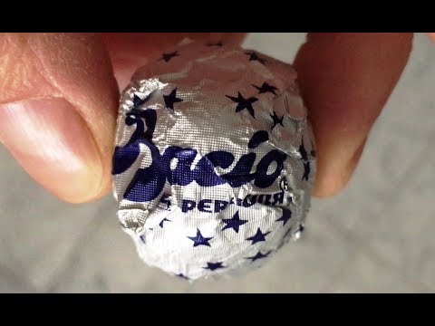 Baci Chocolate by Perugina Unwrapping