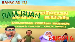 Download lagu Upin & Ipin Bahagian 1-3 (Raja Buah) MUSIM 6 mp3