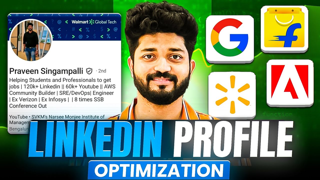 Get your Linkedin Profile Optimised for DevOps/SRE Product Company job openings