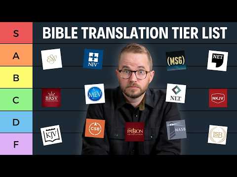 The Ultimate Bible Translation Tier List