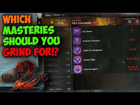 The BEST Guild Wars 2 Masteries to get for EVERY Expansion!