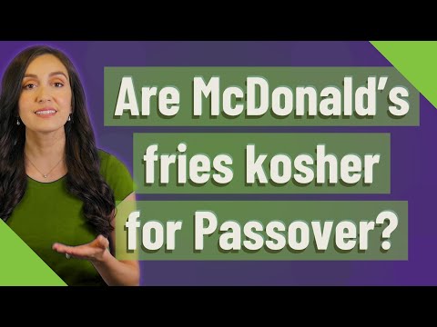 2nd YouTube video about are french fries kosher for passover