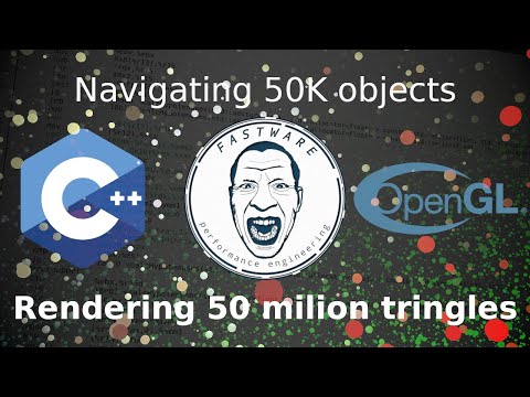 Fastware - Rendering 50K objects & navigation