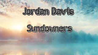 Jordan Davis-Sundowners (Audio)