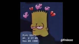 Cover art for sad simpsion song