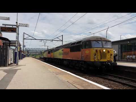 Colas Rail 56302 - 56078 Doncaster C.H.S - Shrewsbury Coleham @ Guide Bridge 9/7/21