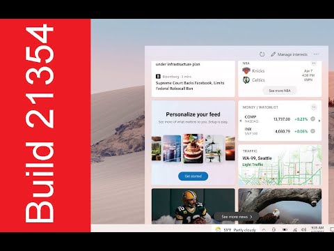 Announcing Windows 10 Insider Preview Build 21354