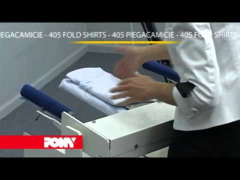 PONY ITALY, PCM - Manual Shirt Folder